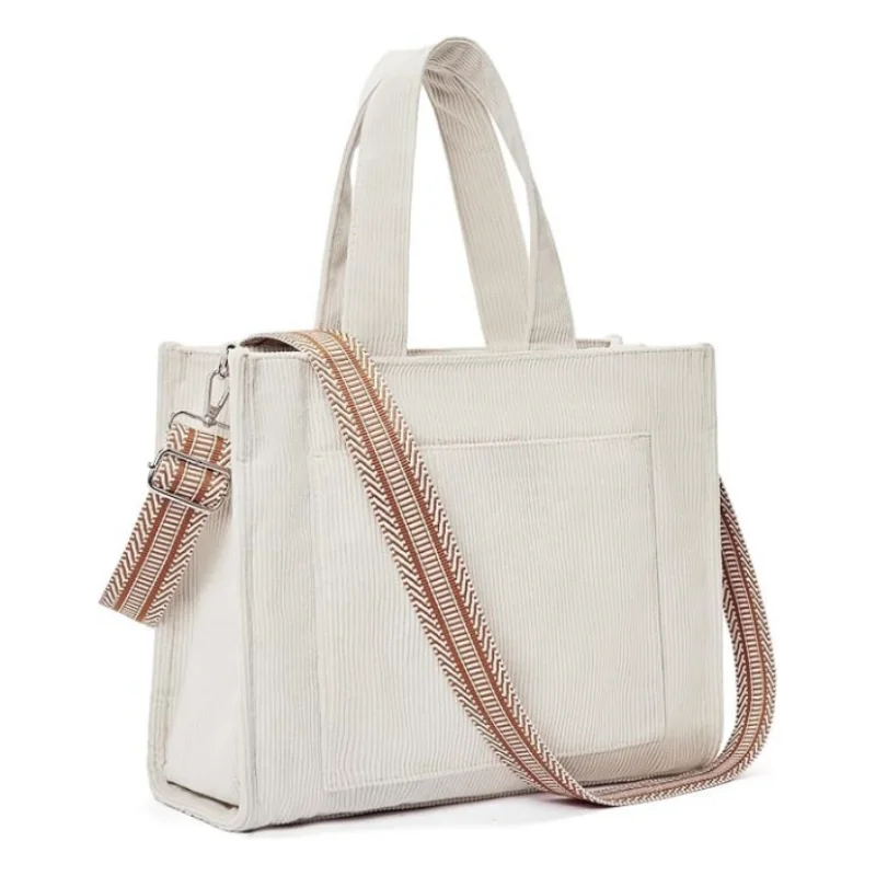 wholesale unisex  fashion custom cotton tote bags with zipper