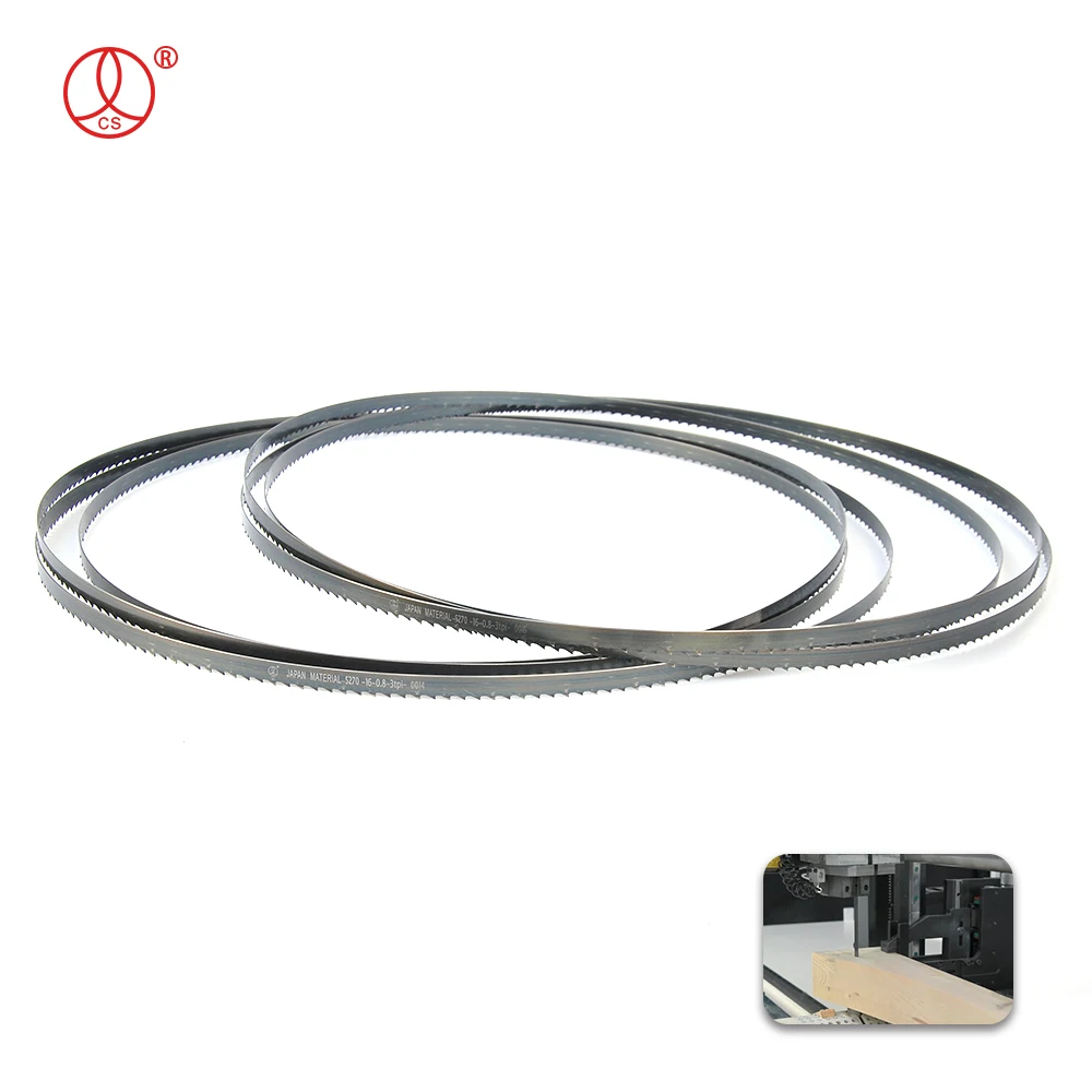 CNC Machine Wood Band Saw Blade For carbide tipped band saw blade coil bandsaw blade f