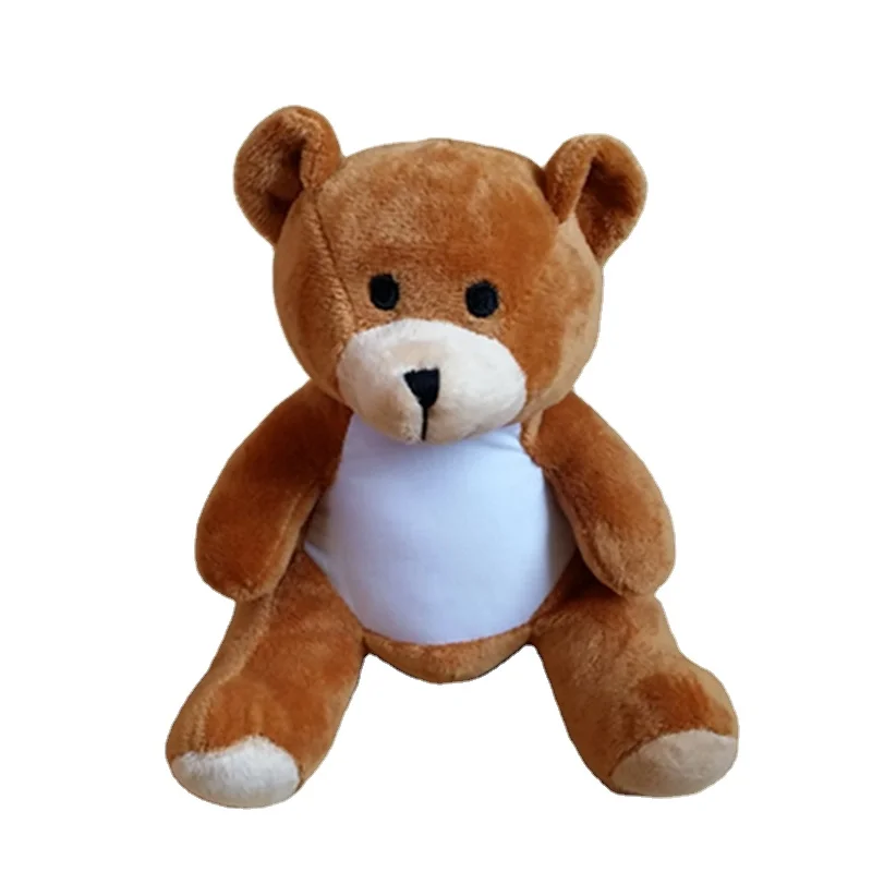 JM9116 Stuffed Plush Toys Writing Pattern Teddy Bear for Promotion