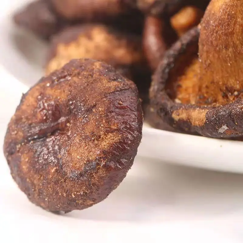 Wholesale Vegan Friendly Original Shiitake Mushroom Chips Instant Vegetable Snacks
