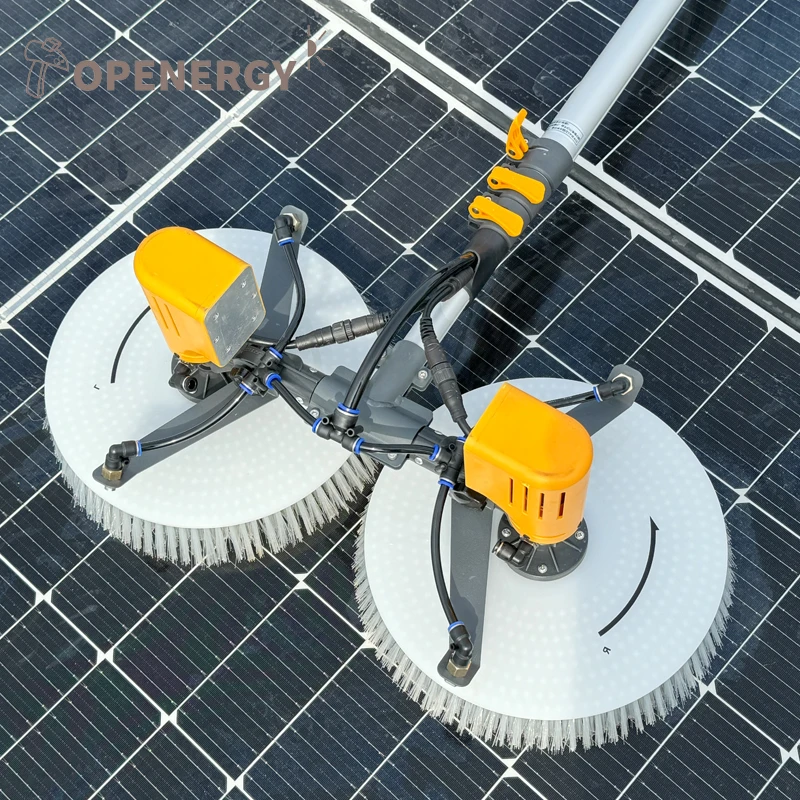 Outdoor Window and Solar Panels Cleaning Brush Rotating Solar Plate Cleaning Brush Pv Cleaning Machine Brush