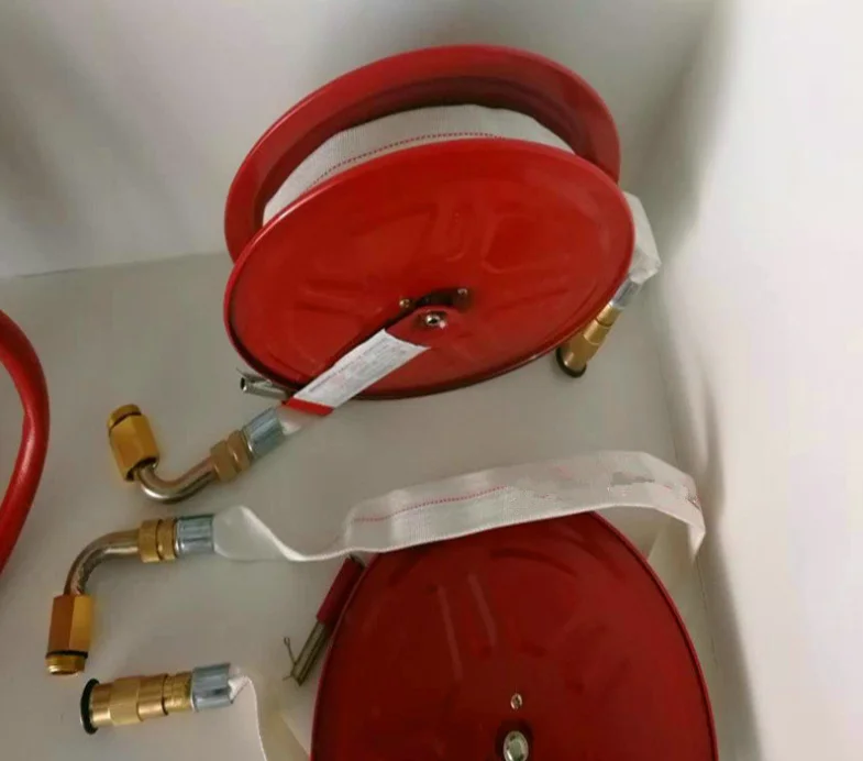 Portable fire hose manufacturer equipped with portable fire hose reel