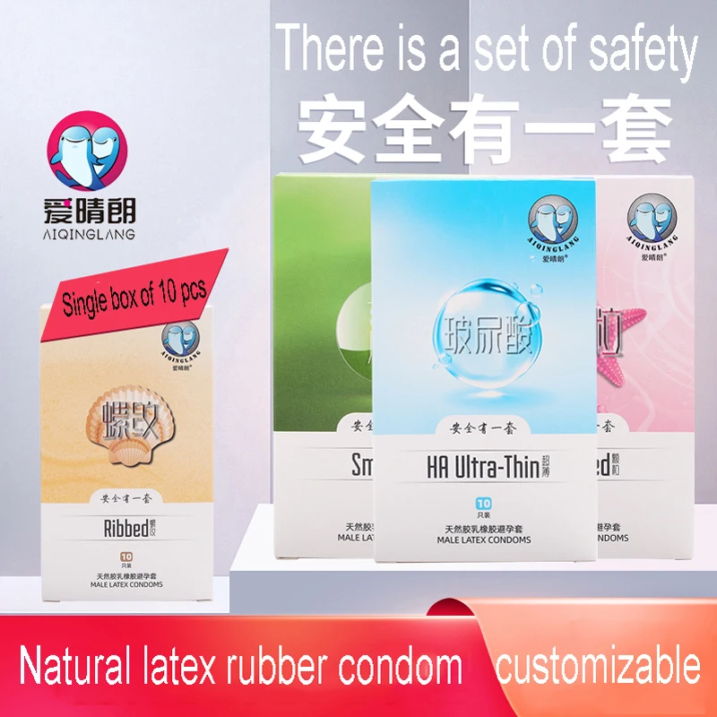 Condom For Men Sex  Natural Latex Smooth Lubricated Contraception Best Condoms