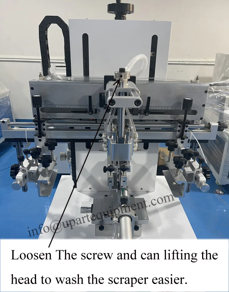 Automatic Glass Container Screen Printing Machines Vase Screen Printers Cylindrical Serigraph Machine Price Made in China