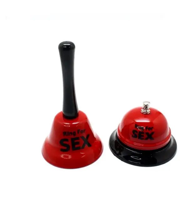 Ring for Sex Novelty Hand Bell Funny Raunchy Gag Gift Christmas game toys