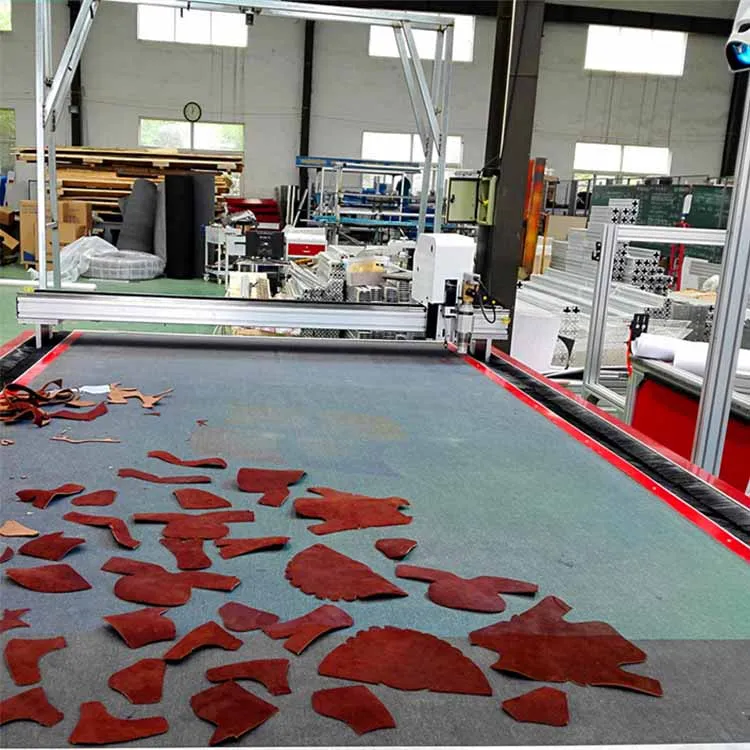 High Quality  Oscillating Knife Leather Cutting Machine CNC Textile Automatic Cutting Machine