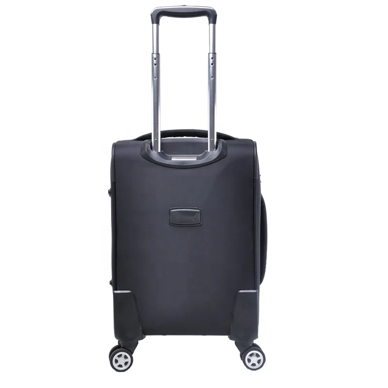 Чемодан на колесиках Kongzhongniao, 20/24 дюйма, водонепроницаемый, нейлоновый, расширяющийся, мягкий чемодан для путешествий, чемодан для ручной клади в деловом стиле