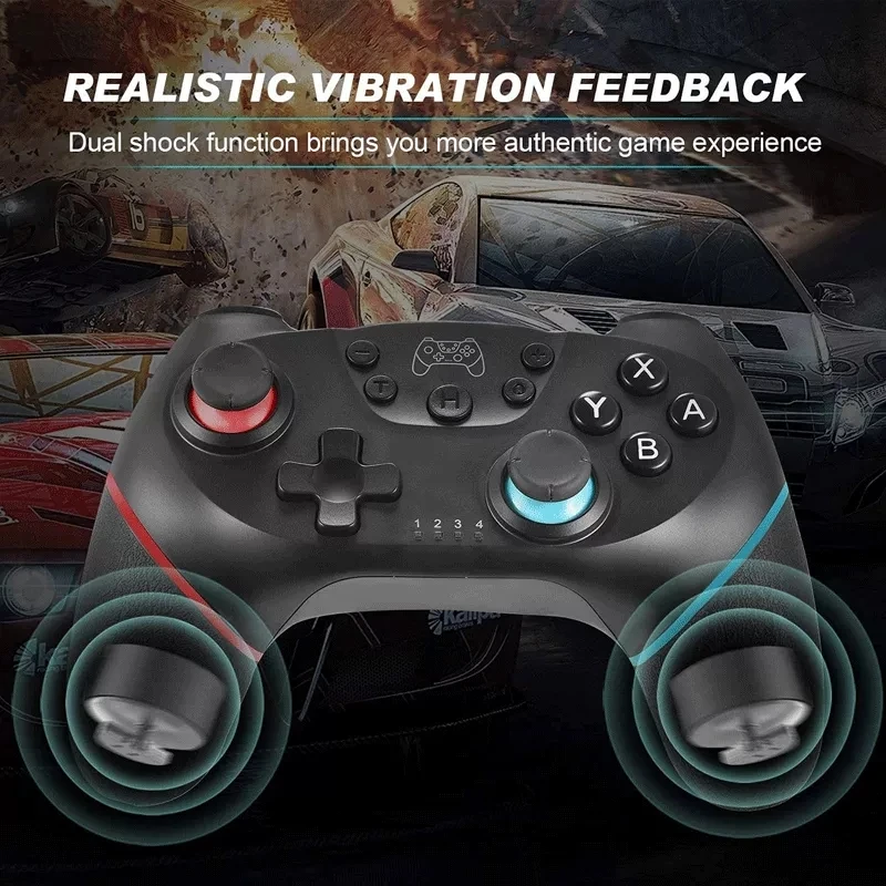Wireless Gamepad Game joystick Controller For NS Pro Host With 6-axis Handle For NS Switch pro