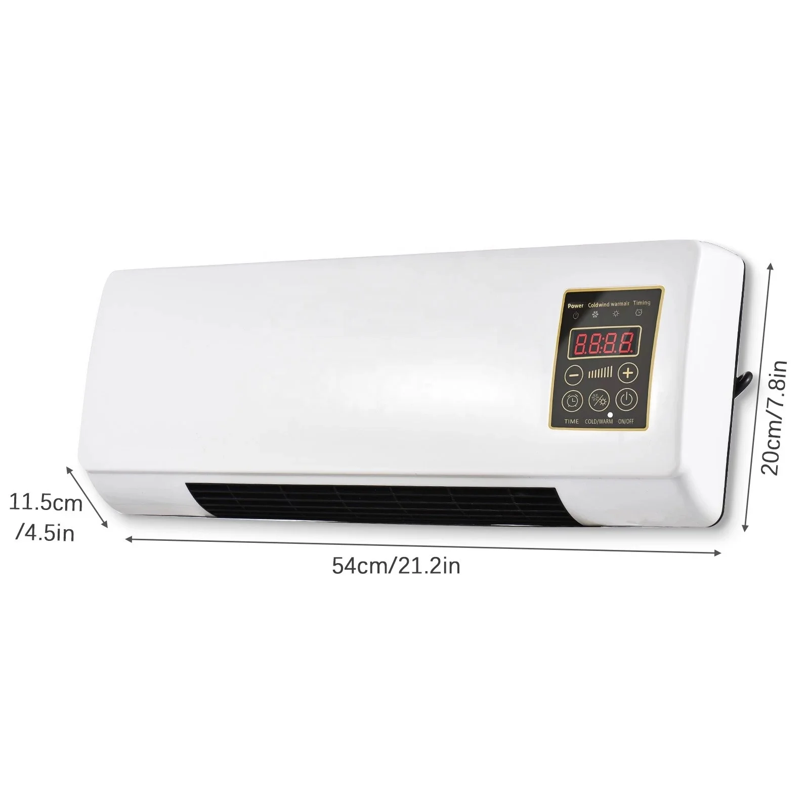 Sale Bathroom Ceramic Wall Heater Fan Heater Wall Mounted Ac Heater