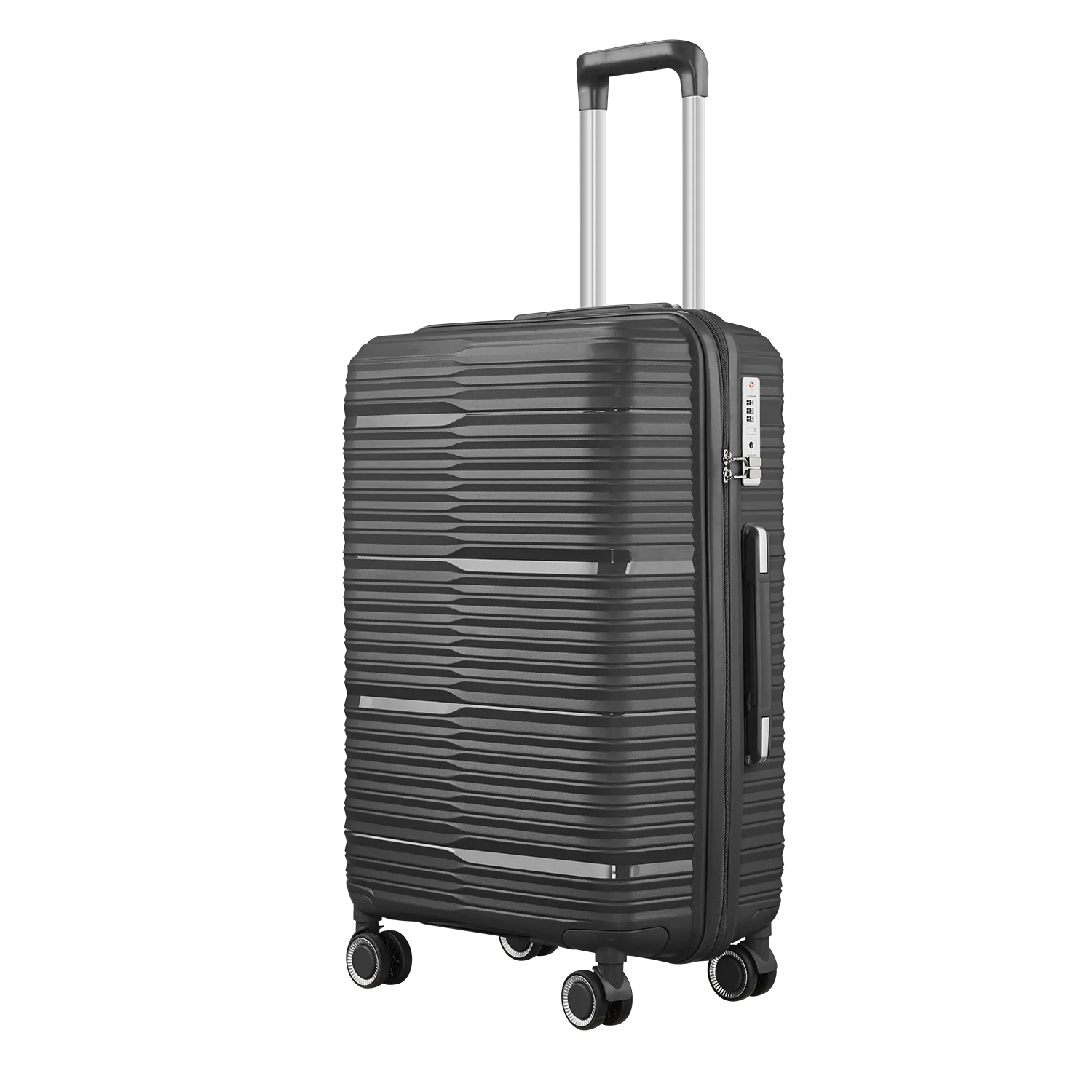 PP Trolley Luggage 20 24 28 Inch Wholesale PP Suitcase Sets Travel Bag Customized Traveling PP Luggage   Set Hard Shell