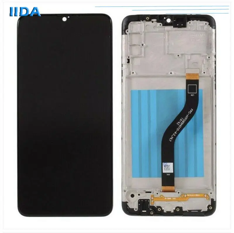 IIDA For Samsung A21 A215 INCELL screen LCD Disaply Touch Screen Digitizer Assembly + Frame phone repair parts
