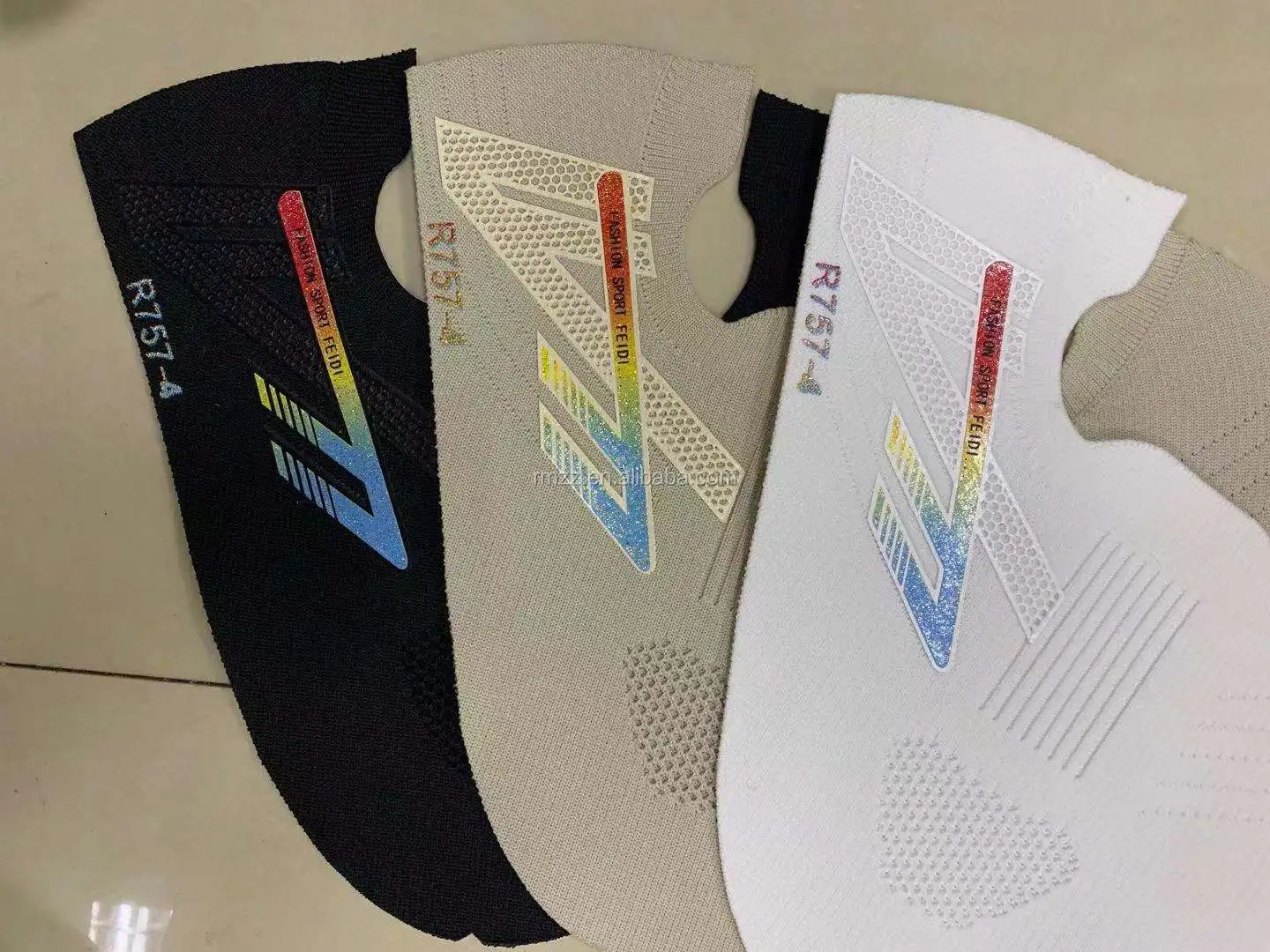 Sport Knit Knitting Sock 3d Elastic Woven Flying Weaving Fabric Shoe Upper