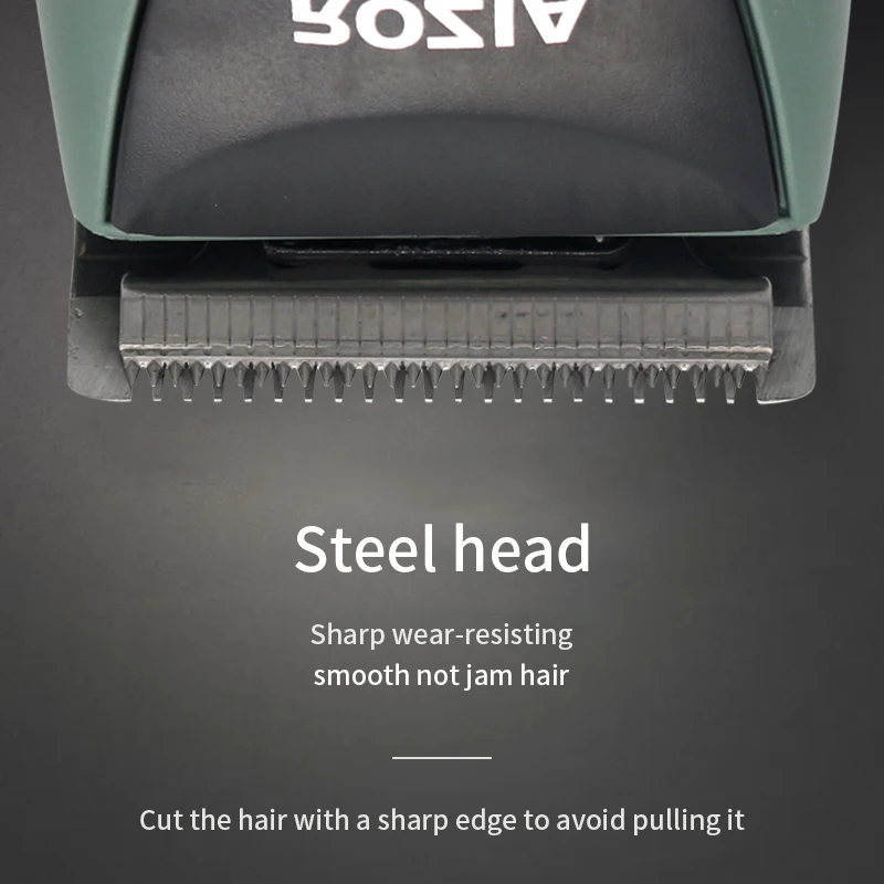 Rozia Electric Hair ClipperTrimmer best professional hair cutting machine beard trimmer and hair clipper 12