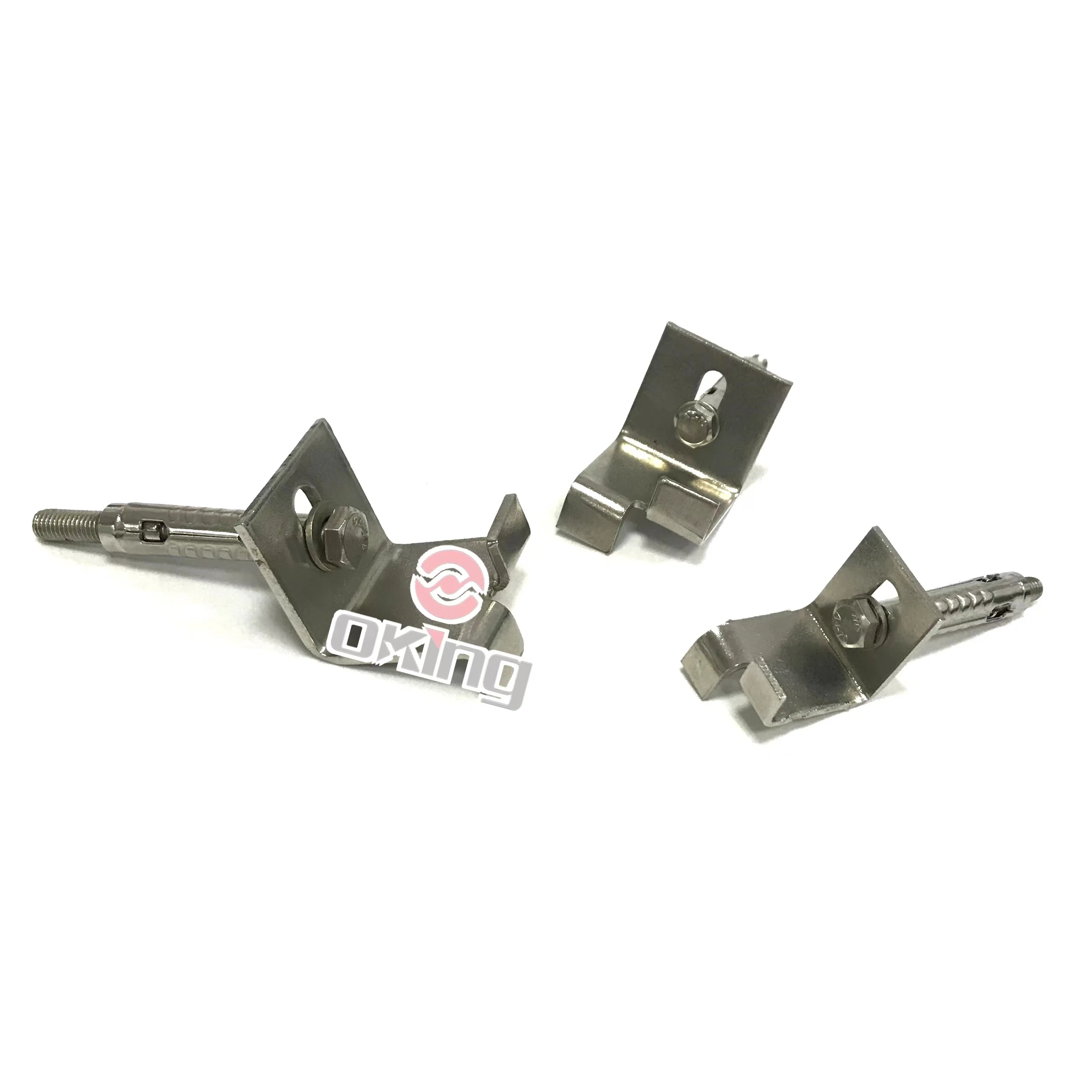 SS304 SS316 SS201Marble angle with up and down for Stone Cladding Support System Steel up and down anchor bracket