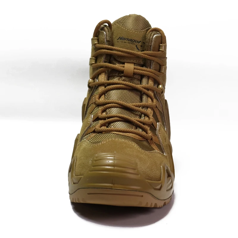 Coyote High Quality Waterproof Training Tactical Boots Combat Boots Working Safety Shoes for Men