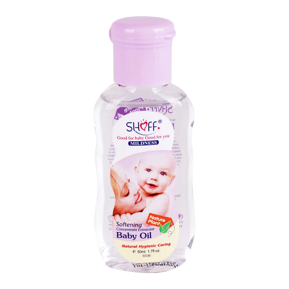 50ml natural shoff skin whitening gentle baby care organic baby oil for baby skin care