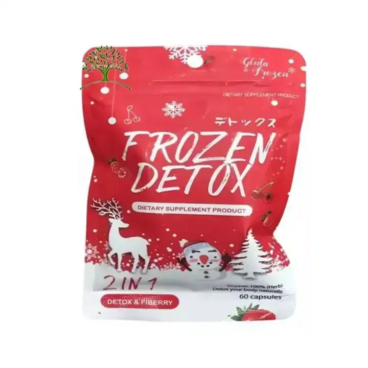 Private Label Frozen Detox 2in1 Fruit Fat Burn Slimming Capsule Weight Loss Pills For Man And Women