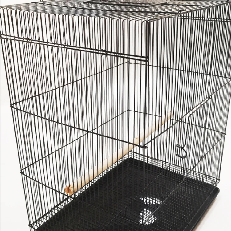 
foshan producer directly sale size 38*28*49cm parrot canary corner cages with folding function commercial portable outdoor 