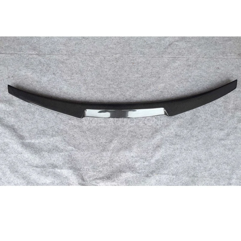 Углеродное волокно M4 стиль машинный спойлер для Audi S6 c7 или a6 Sline настоящий из углеродного волокна 2012 2013 2014