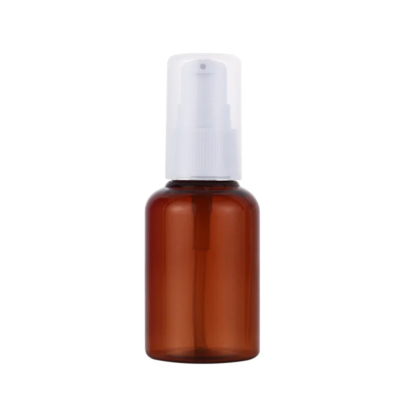
2021 New design wholesale private logo label printing empty 50ml plastic pocket size hand sanitizer gel lotion pump bottle 
