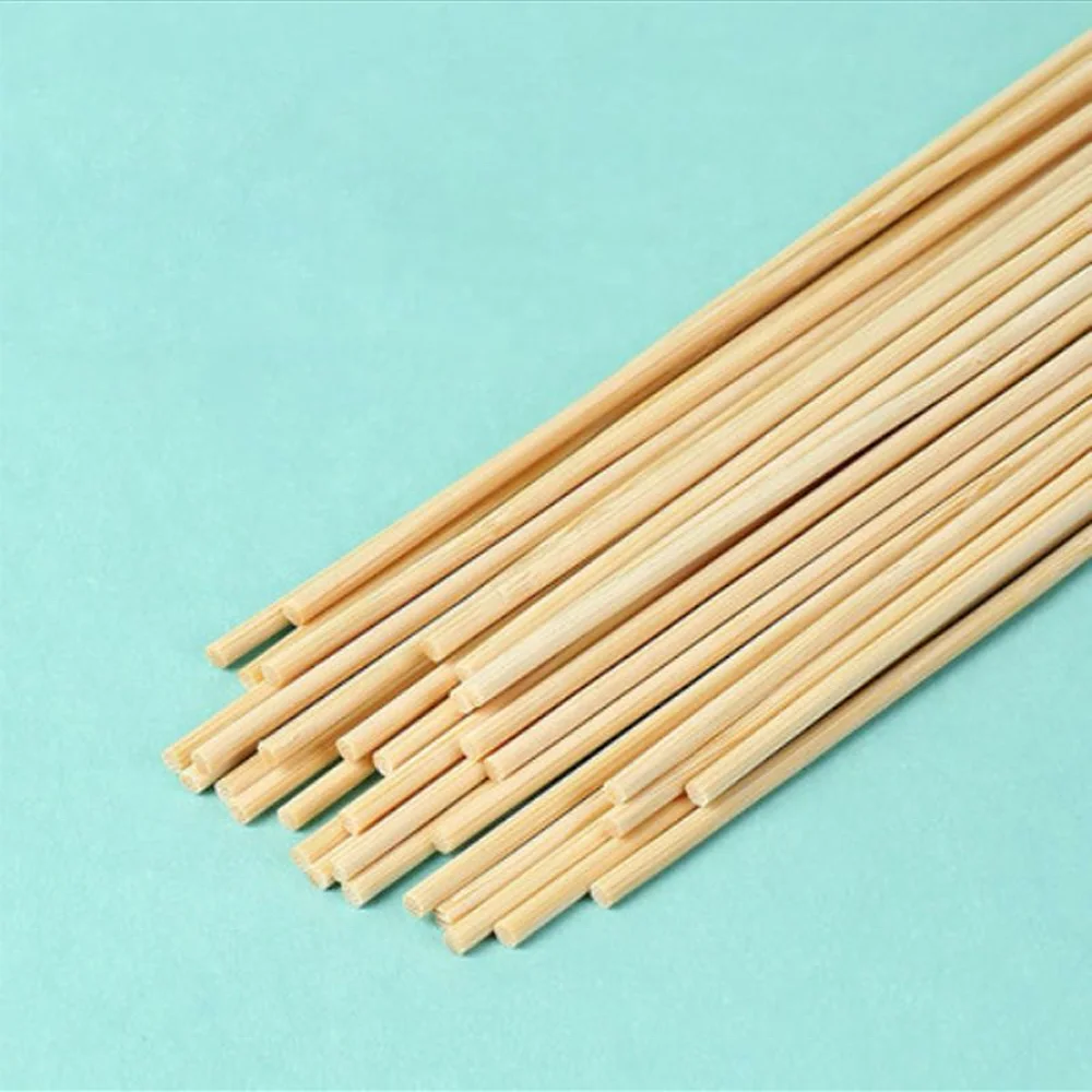 Grilled Sausage Skewers With Fragrant Fruit Picks Fruit Bamboo Wooden Shish Kabob Knotted Sticks