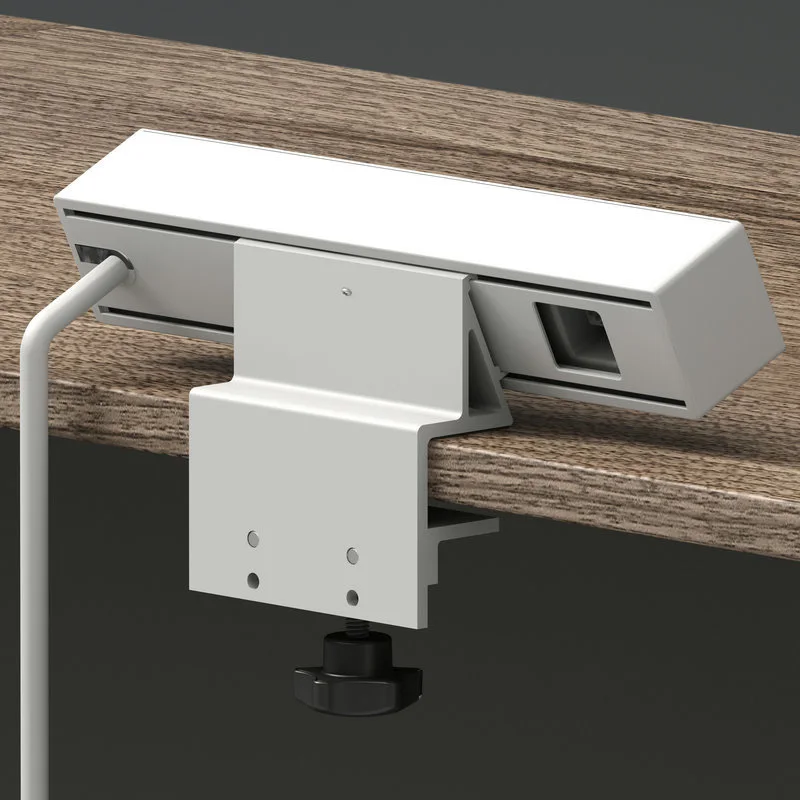 DIY Table Clamp Power Strip with USB Metal Outlet Desktop Surge Protector Standing Desk Clamp Power Station Desktop Mount Outlet