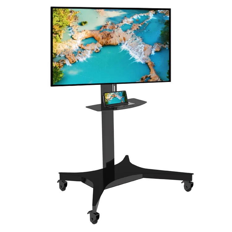 Tv Mobile Stands Rolling Cart Led Led Monitor Conference Wheels Tv Trolley Mobile Trolly Stand In Mount Tv Zoom Cart