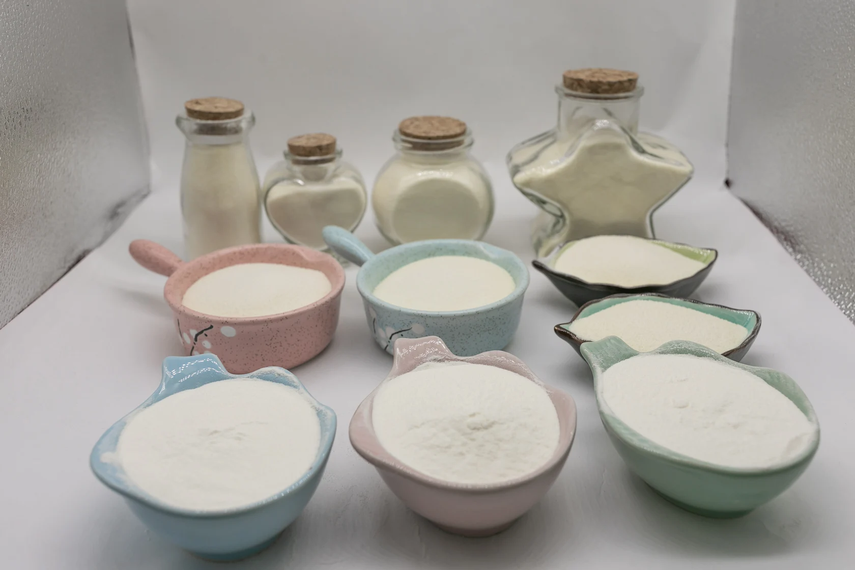 Vegetable protein wheat hydrolyzed protein is mostly used in food additives and hair care products