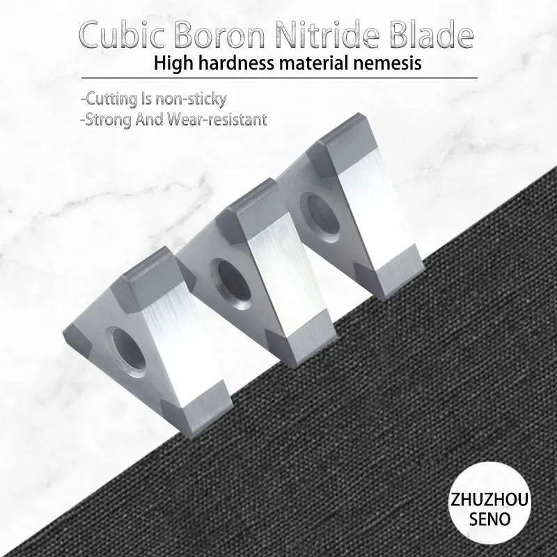 VNGA160408 Solid CBN Turning Insert WNGA DNGA VNGA Insert For CNC Lathe Working