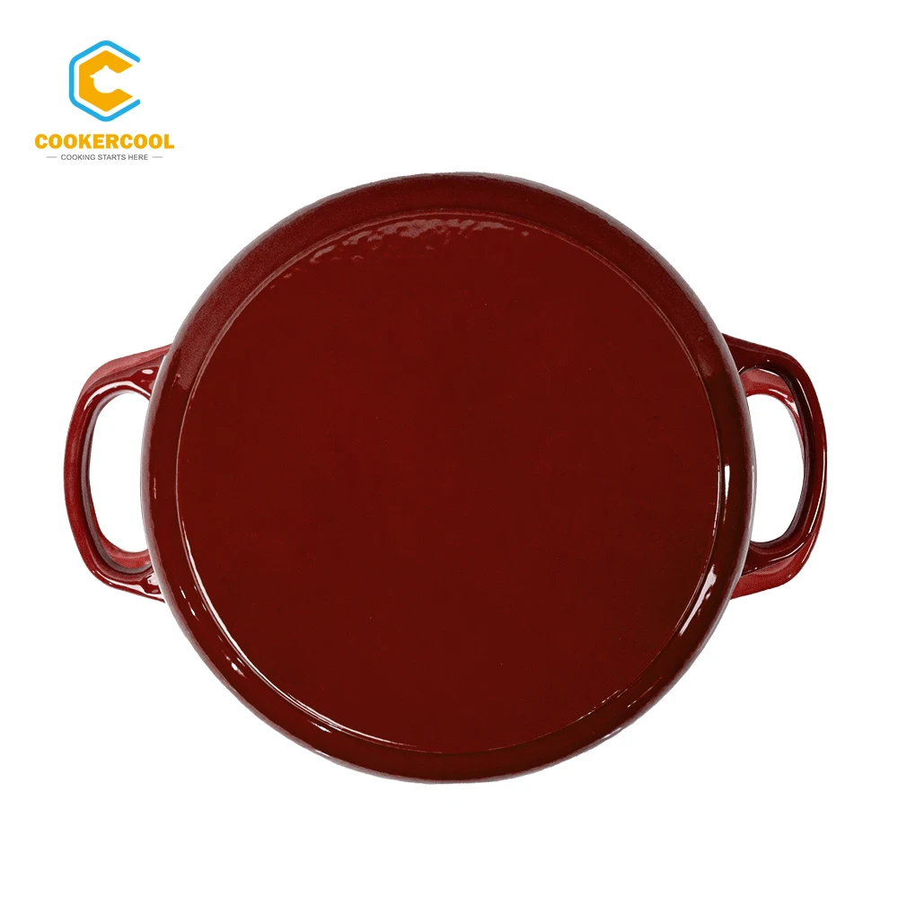Антипригарная чугунная эмалированная голландская печь Cookercool для газовой электрической индукционной печи лучший