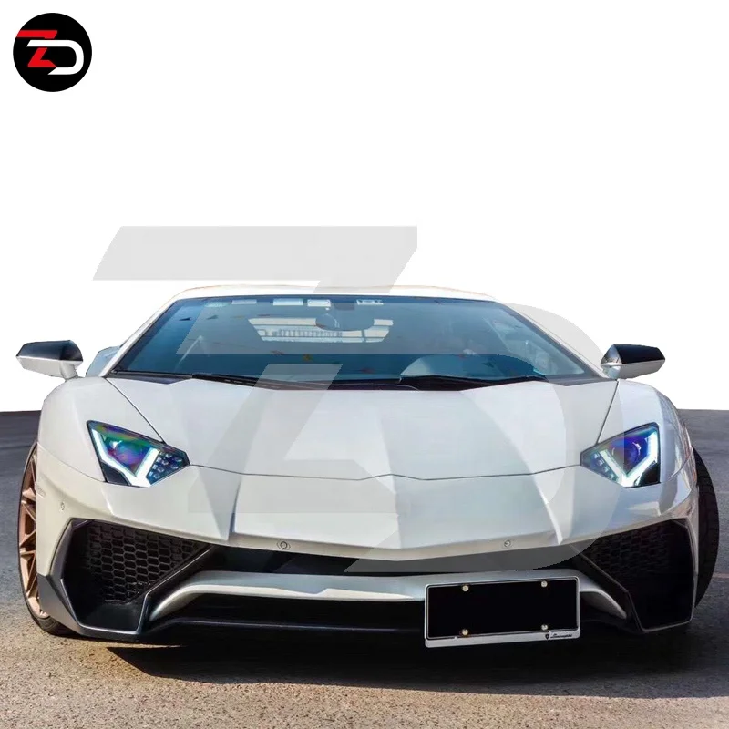  Горячая Распродажа! Комплект для Lamborghini LP700 обновление до LP750 передний бампер задний