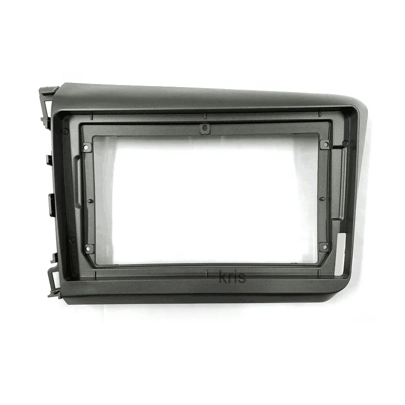 Car Radio Fascia Fit for HONDA Civic 2012-2015 Stereo Panel Audio Refit Trim Frame Dash Kit Facia Cover