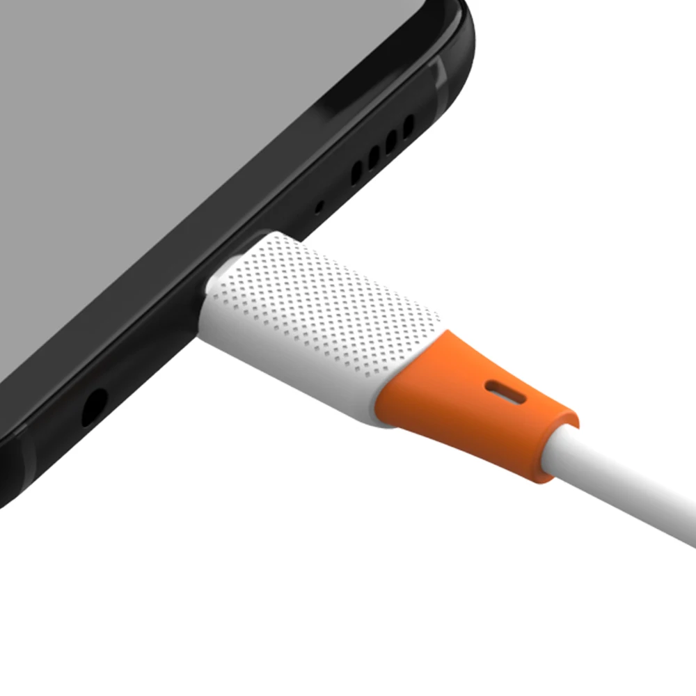 1M Liquid Silicone USB Cable Carga Rapida Micro V8 Type C IPH Cable For iphone 15 16 Pro Max Cables de datos