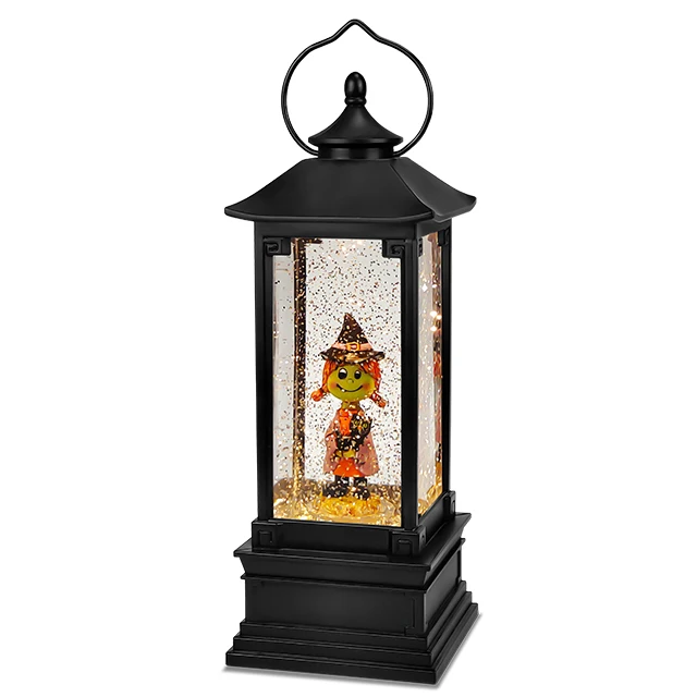 Halloween Water High Quality Lantern Christmas Automatic Battery Operated Gifts Santa Claus Cheap Plastic Wholesale Snow Globes