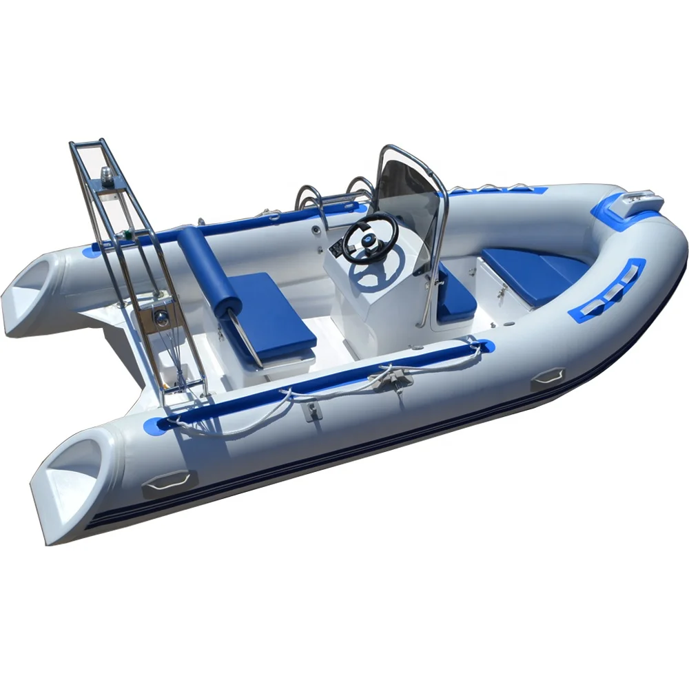 CE Certified ORCA Hypalon Material Fiberglass Rib Boat Luxury Sport Power Boat Sale High Rescue Lake Outdoor Activities Engine