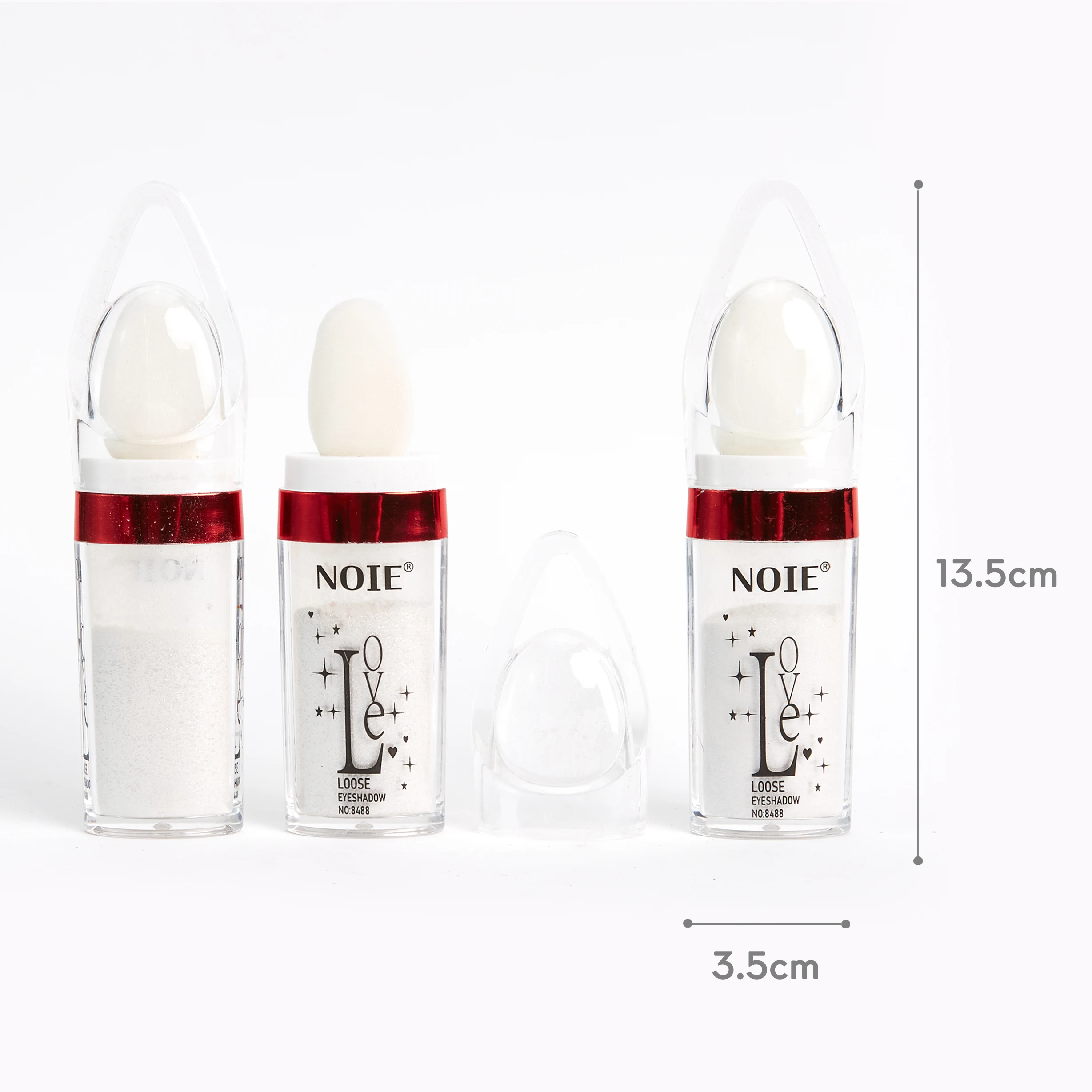 Wholesale Single Eyeshadow Packaging Loose Glitter Liquid Eyeshadow Sequins Shimmer Cosmetic Liquid Eyeshadow