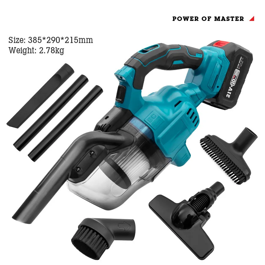 CE approved 5 in 1 combination household lithium battery vacuum cleaner makitas blue