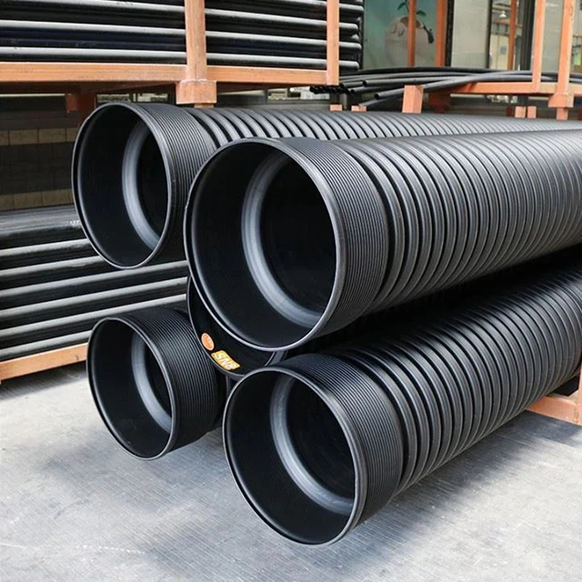 Dawnview большого диаметра дренажная гофрированная труба HDPE