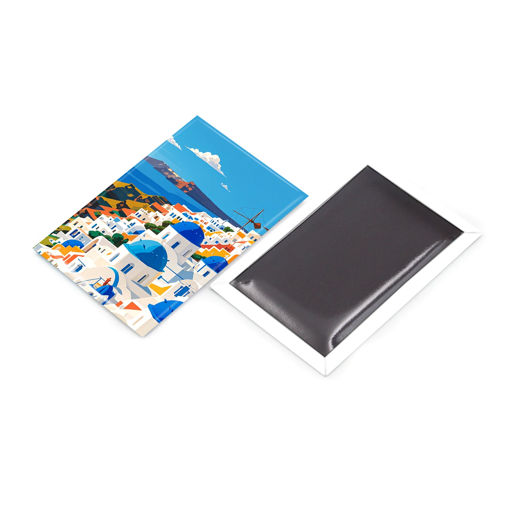 Refrigerator Tin Magnets Custom Crete Greece Souvenir Magnet For Fridge Decor