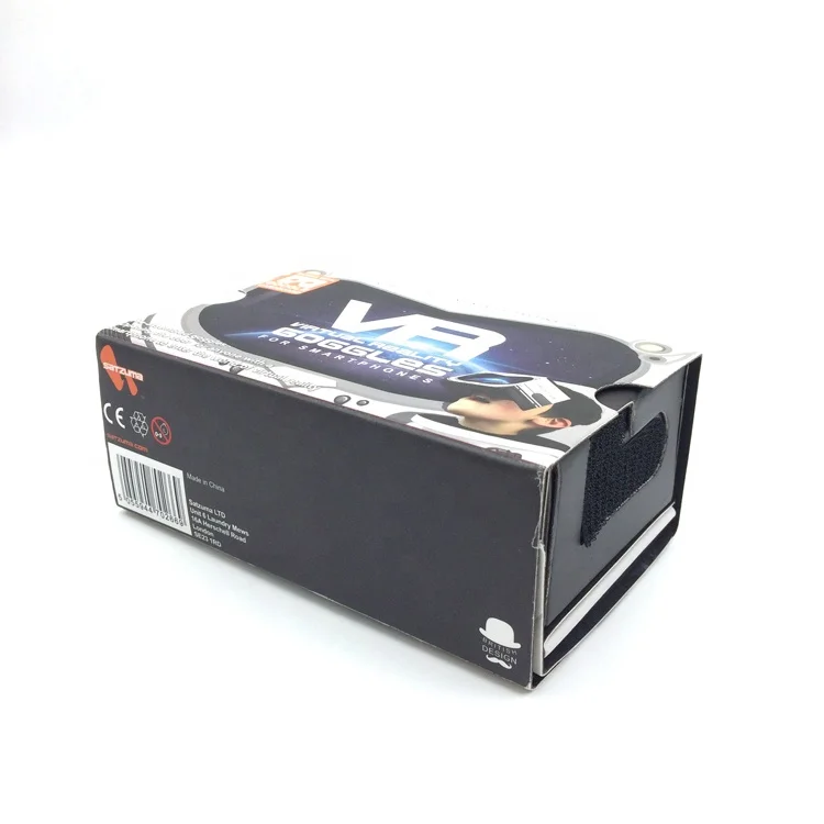 High quality Branded Google Cardboard Virtual Reality 3D Viewer With Nose Padding