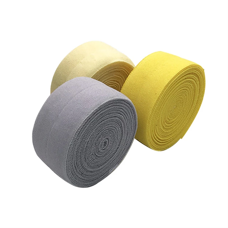 HFT Factory Good Price Polyester Colorful Rubber Bands Elastic Webbing Band High Quality Custom Elastic Webbing for Garment