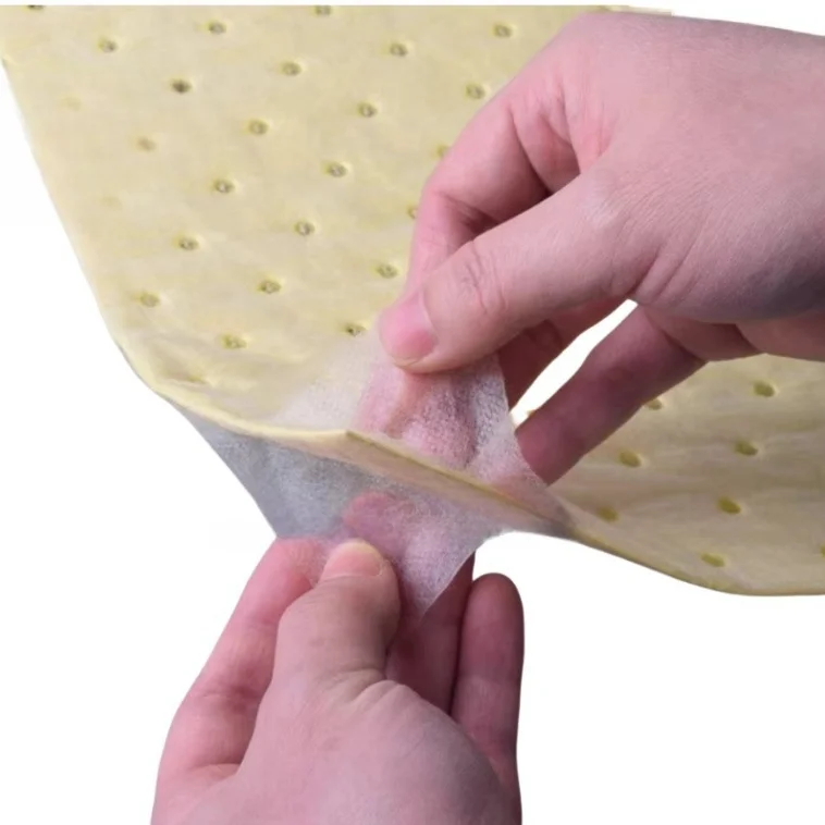 Oil Chemical Absorbent  Sock Chemical Absorbing Boom Spill Absorption  Line Suction Liquid Sock Pillow Roll Pads