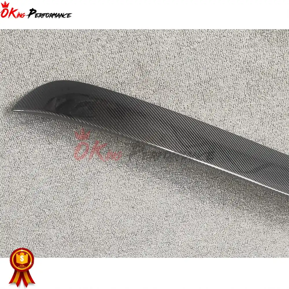 R Style Carbon Fiber Roof Wing For Toyota Supra MK4 JZA80 A80 MKIV Rear Spoiler