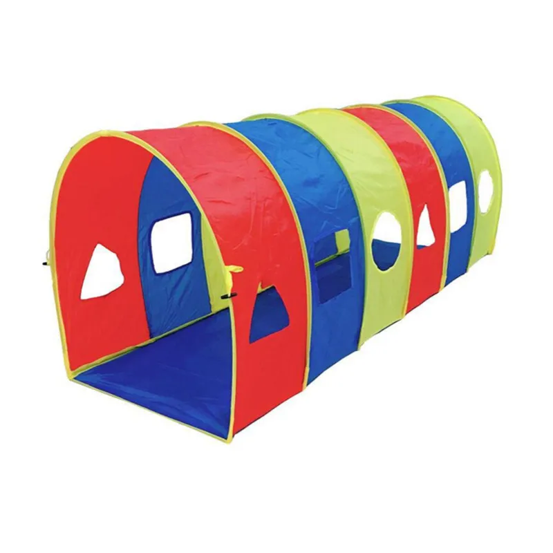 Factory price pop up 1 way pet play tunnels outdoor and indoor dog agility training tunnel for dag