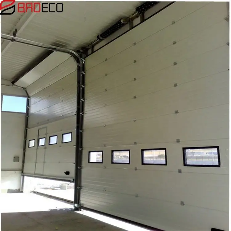 High Quality Automatic Sectional Industrial Vertical Door Steel Industrial Overhead Door