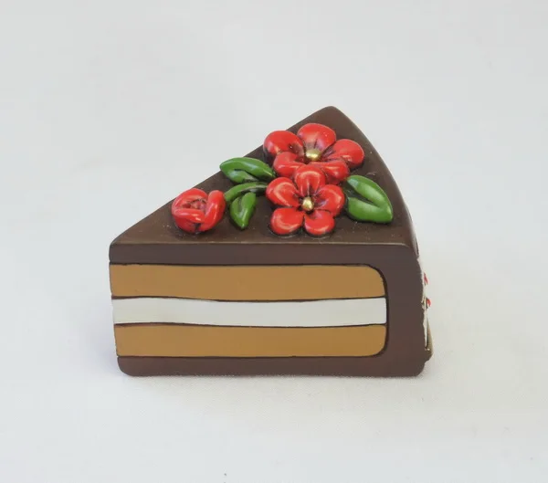 Artificial Resin Cake Pieces Decoration 3D Foods Statues Wholesale Custom Logo Gifts