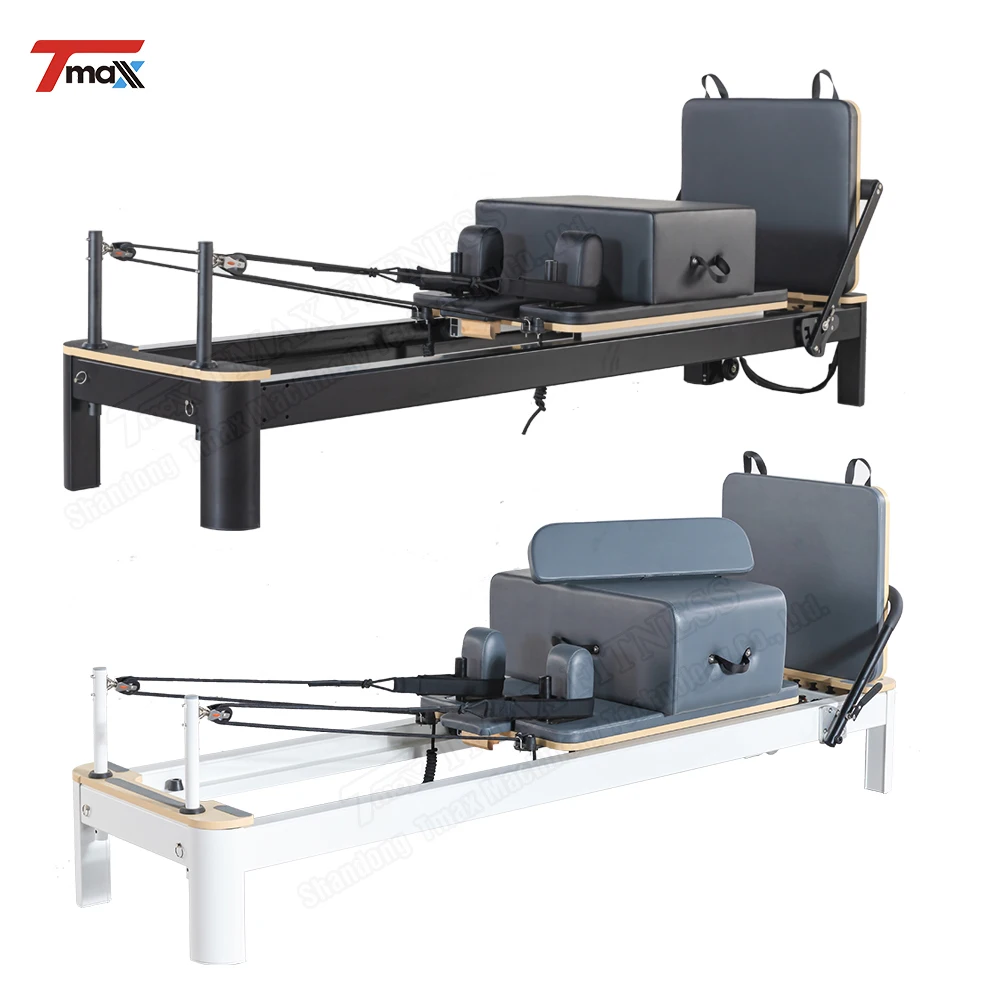 Yoga studio white aluminium Alloy pilates reformer machine reformer aluminum commercial pilates machine pilates equipment