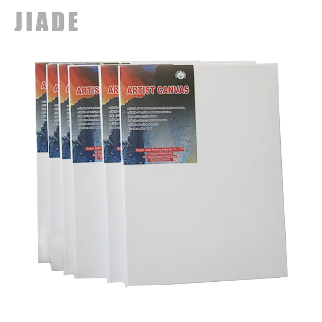 High Quality 1.6cm wide*2.4cm high solid wood picture frame 6*8inch180g stretch canvas For Wholesale