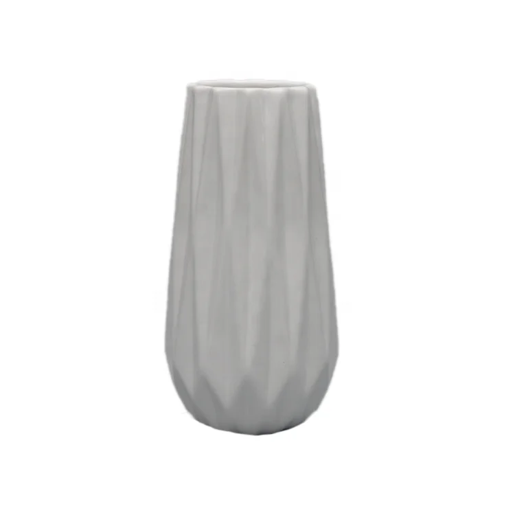  Nordic Ceramic Home Decoration Accessories White Vase for
