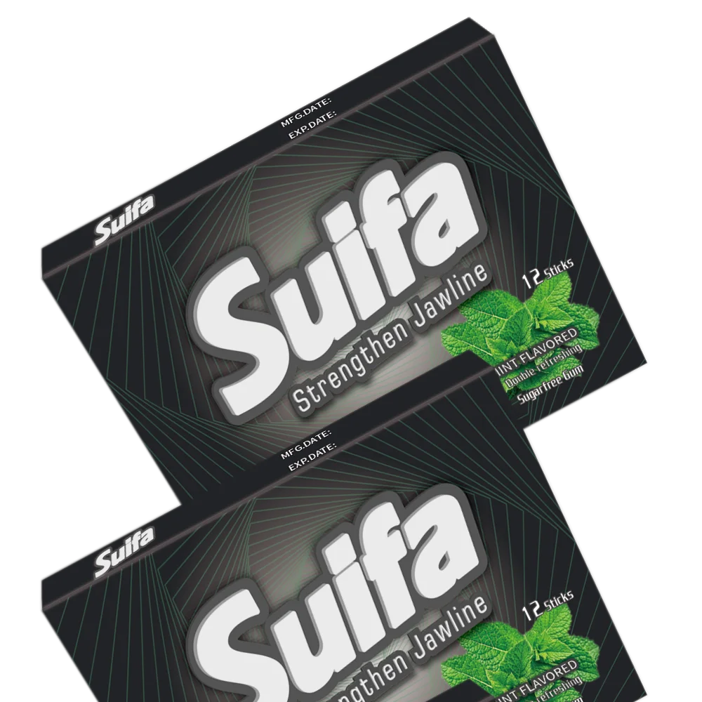 Manufacturing Super Cool Hard Strong Jawline Chewing Gum